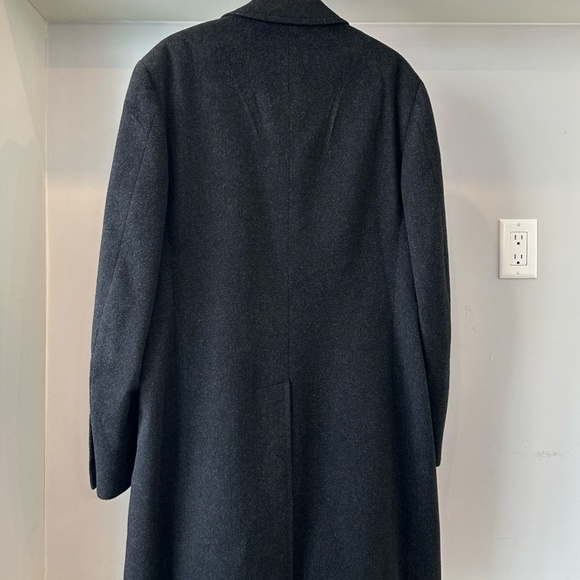 Canali Other - Canali Black Wool and Cashmere Kei Coat